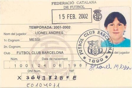 15 years ago, on February 15, 2002, young Leo Messi signed his first contract with Barcelona. - , Barcelona, Lionel Messi, Barcelona, Contract, Barcelona Football Club