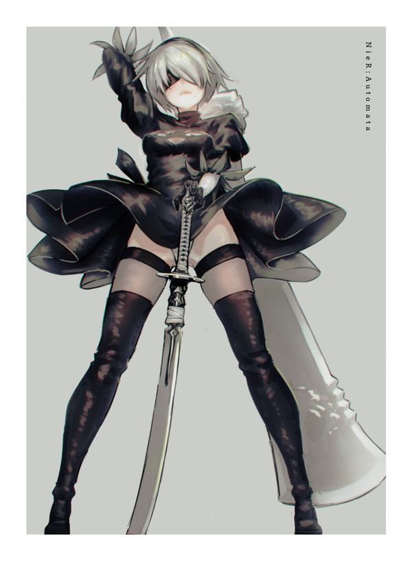 Nier <3 - Аниме, Anime Art, NIER Automata, NIER