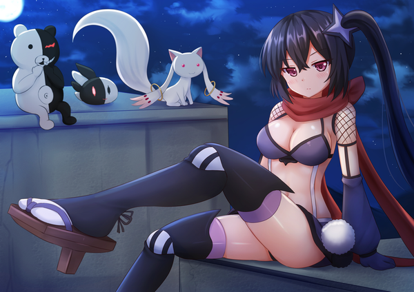Ripple Anime Art, , , , Pixiv, Mahou Shoujo, Mahou Shoujo ikusei keikaku, Mahou Shoujo Madoka Magica, Danganronpa, Kyubey, Monokuma, Ripple, , , , , Kazenokaze, 