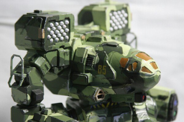 Timberwolf/MadCat mech figurine based on the Mechwarrior universe - Mechwarrior, Pepakura, Papercraft, Handmade, With your own hands, Friday, Longpost