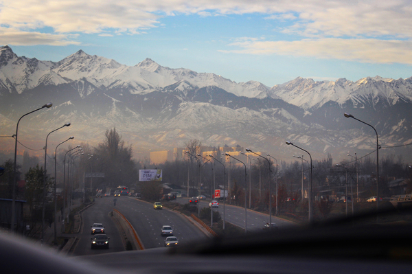 Almaty, Kazakhstan - My, Town, The mountains, Road, The photo, My, Kazakhstan