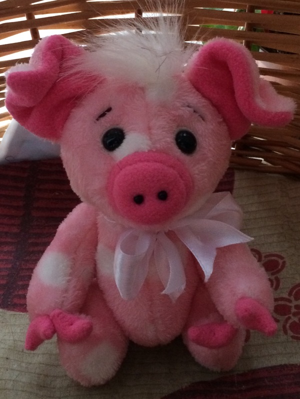 Pig - My, Toys, Handmade, Piggy, Piglets, Needlework, Longpost
