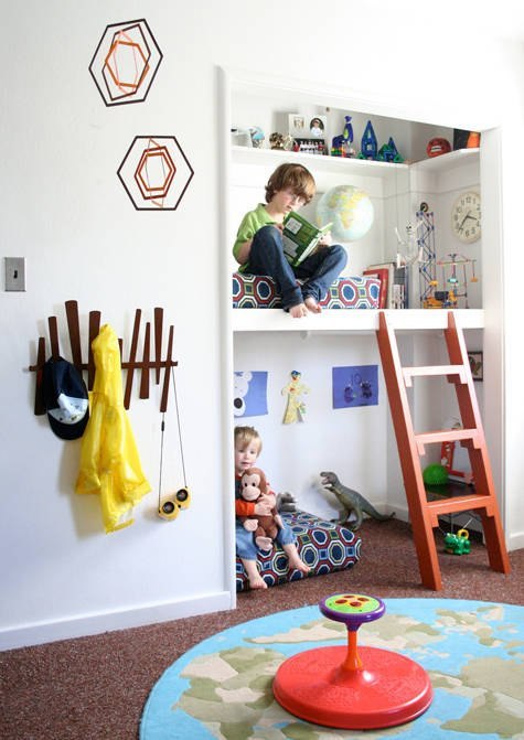 Idea for a nursery - Children, , Longpost, Bedroom, Redevelopment