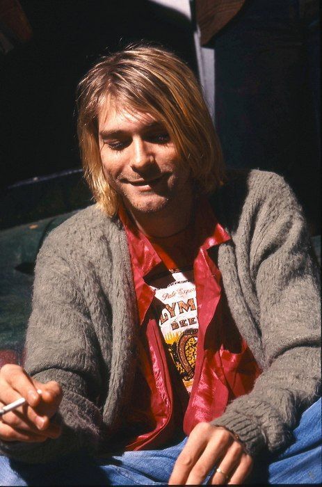 Kurt half a hundred! - Kurt Cobain, Rock star, The photo, Longpost