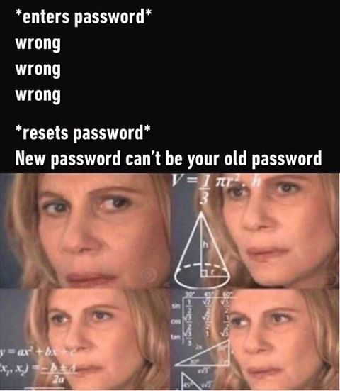 Password memory - Password, Forgot password, Bad memory, Overmind, 