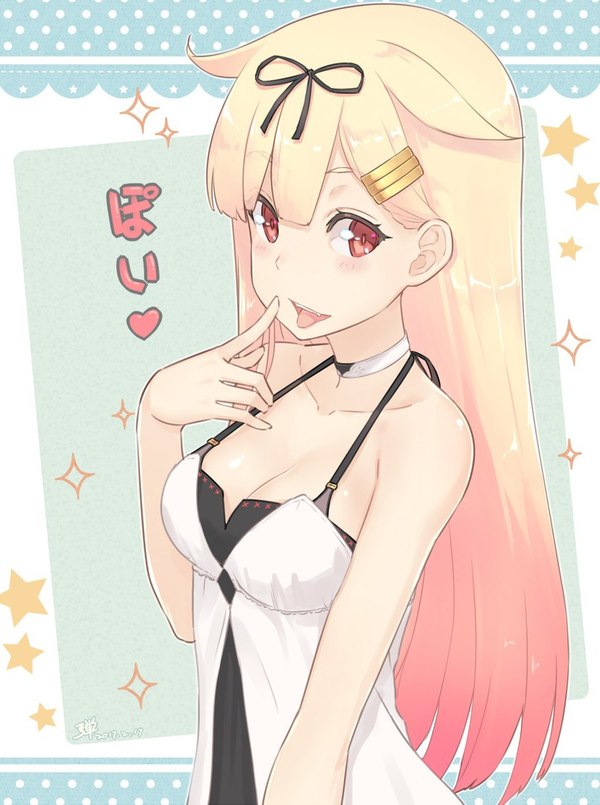 Yuudachi <3 , Anime Art, Kantai Collection, Yuudachi