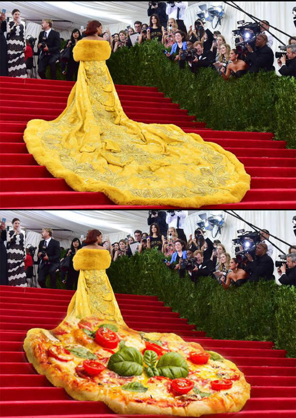 Платье от голодного дизайнера