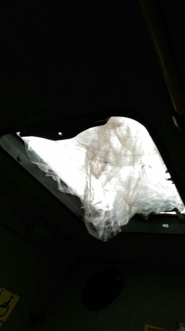 The roof of the minibus - My, I share, Roof, Minibus