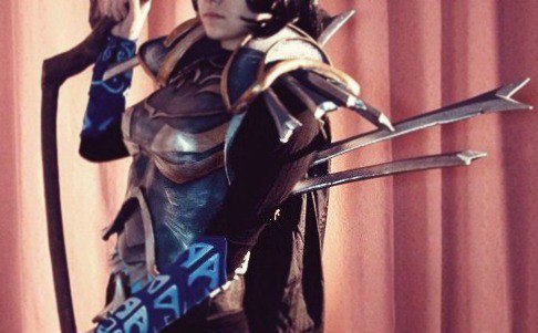 Phantom Assassin cosplay. - My, Cosplay, Dota, Phantom assassin, , With your own hands, Dota 2, Girls, Computer games, Longpost