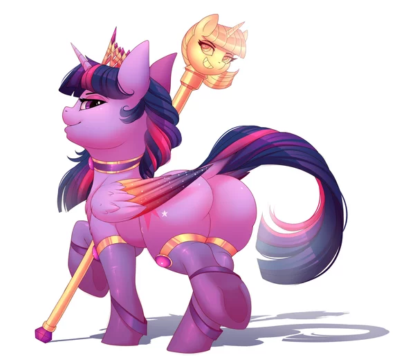 Royal plot - NSFW, My little pony, Twilight sparkle, Chubby art, MLP Edge
