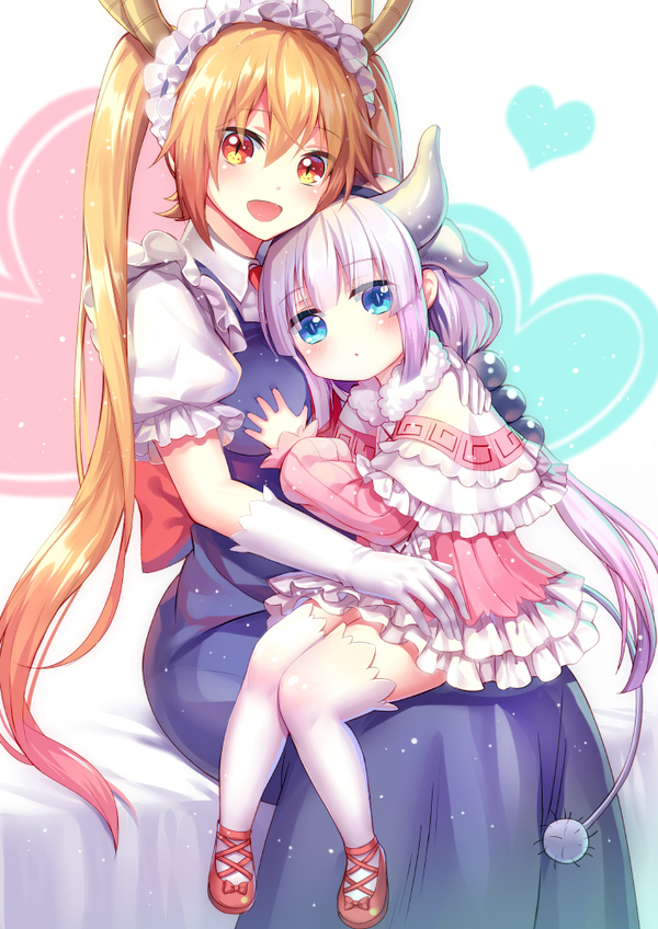 Anime Art - Anime, Anime art, Kobayashi-san chi no maidragon, Kanna kamui, Tooru