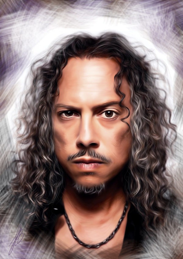Mr Kirk Hammett - Not mine, Kirk Hammett, Metallica, Portrait