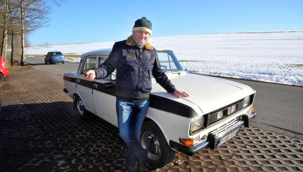 German pensioner drove 1 million kilometers in a Soviet Moskvich in 40 years - Auto, Moskvich, Germany, Retirees, FRG