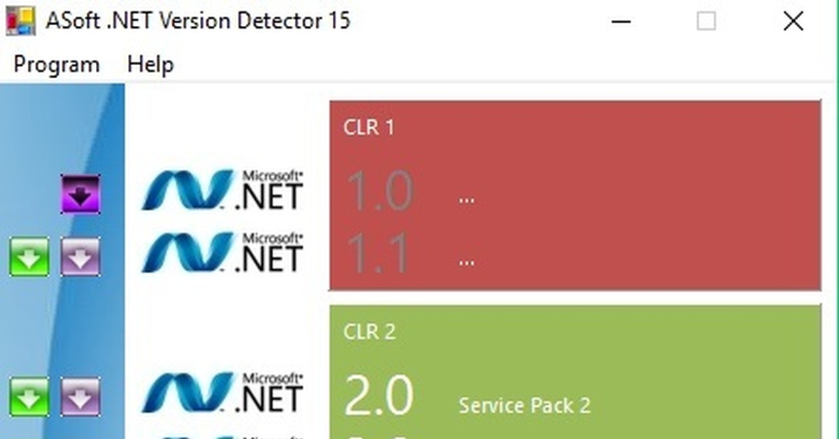 Net что это значит. ASOFT .net Version Detector инструкция на русском что означает.