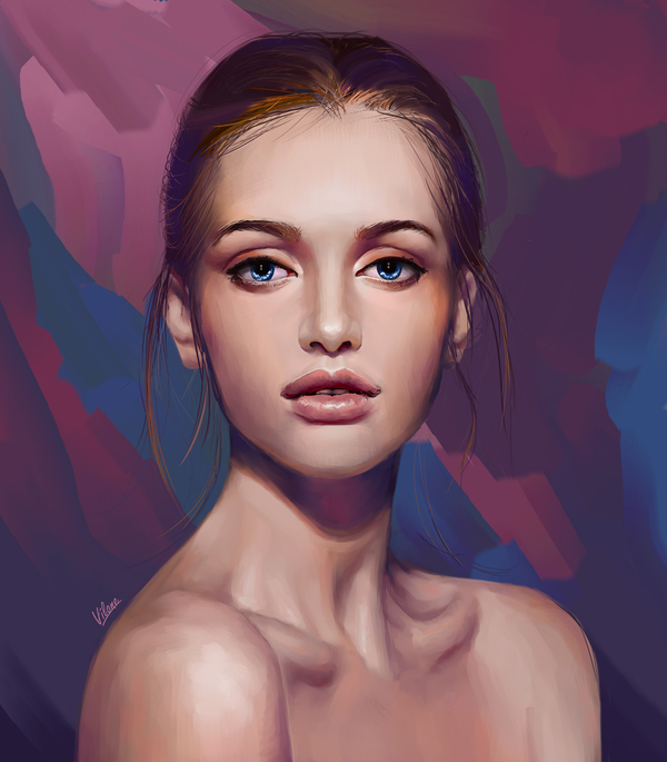 Portraits - My, Portrait, Digital, Artist, Painting