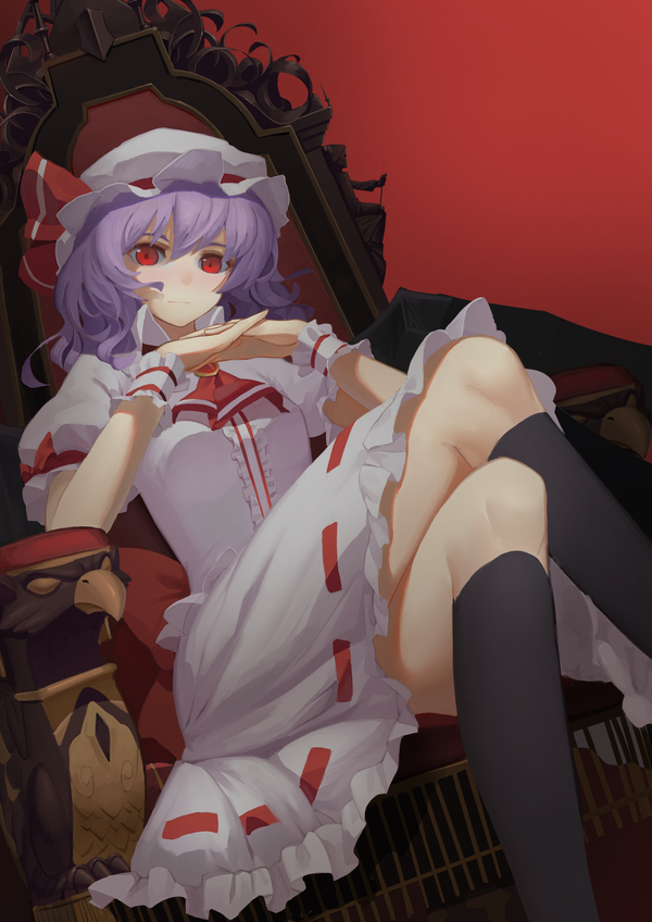 Young Descendant of Tepes - Touhou, Anime art, Anime, Not anime, Remilia scarlet