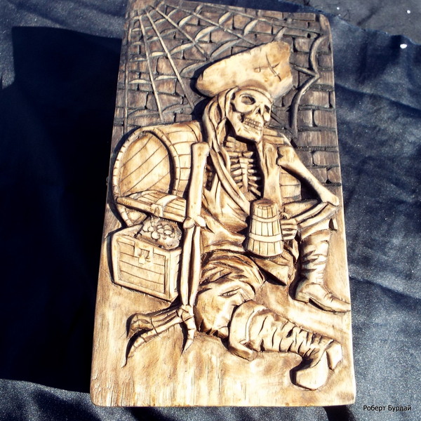 Backgammon Pirates .. And yet I completed them, I thought it would never happen - My, Backgammon, Wood carving, Pirates, Needlework, Longpost