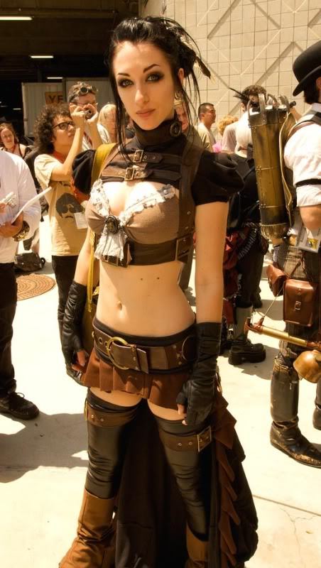 steampunk beauty - Girls, Steampunk, Cosplay, Gorgeous, Longpost