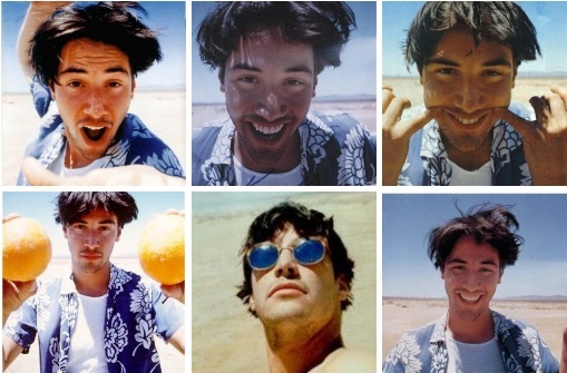 Joyful Keanu. 1987 - Keanu Reeves, 80-е, Smile