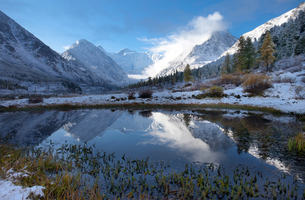 Немного природы Алтая в вашу ленту Природа, Россия, Природа России, Курайская степь, Алтай, Сибирь, Длиннопост