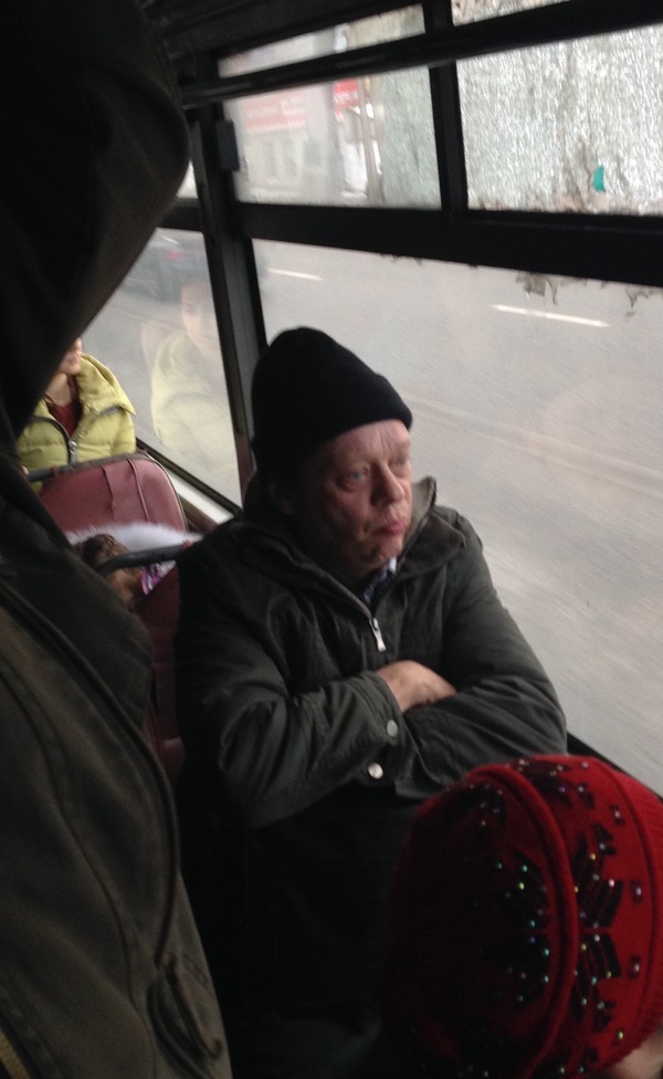 Unexpected meeting - Steve Buscemi, My, Doubles, Bus, Almaty