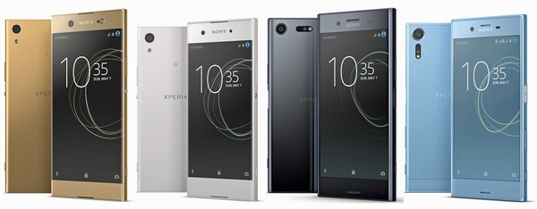 A series of new smartphones SONY Xperia XZ seen in the render - Sony, Frame rate, Sony xperia, 