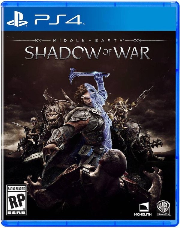 Rumor: Middle-Earth: Shadow of War box art leaked. - Middle-Earth: Shadow of Mordor, Monolith, Art, A leak, Playstation 4, Longpost, Hearing, Monolith