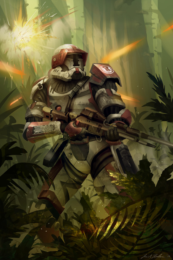 Clone trooper - Star Wars, Clones, Art