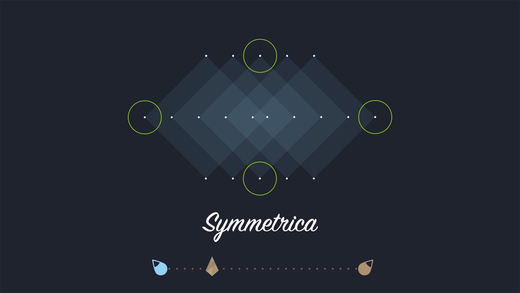 Symmetrica - Minimalistic game for iOS and Android - My, Games, iOS, Android, Minimalism, Mobile games, Longpost