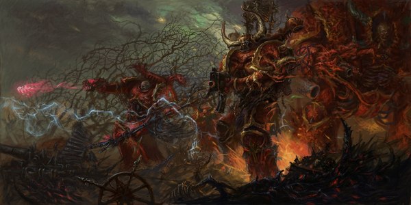 Crimson Slaughter - Warhammer 40k, Chaos, , Fan art