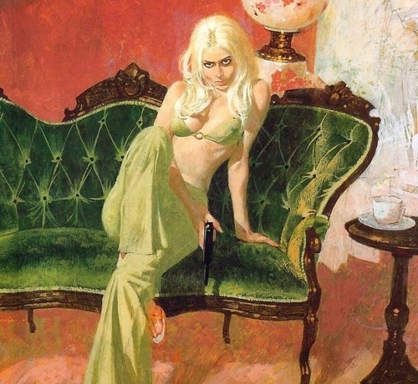 Pin-up illustrations by Robert McGinnis - NSFW, Illustrations, Pin up, Longpost