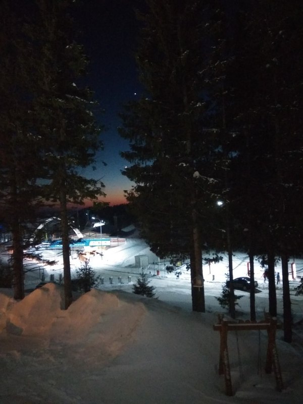 Sunset in Siberia. - My, Xiaomi redmi 3 PRO, Khanty-Mansiysk, Siberia