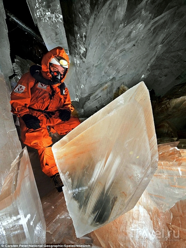 Cave of Crystals in Mexico. - Mexico, Crystals, Caves, Longpost