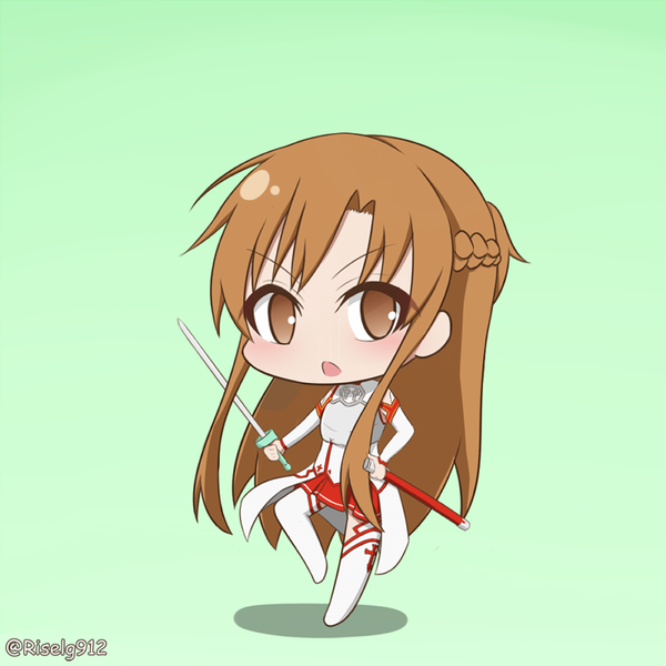   :3 Sword Art Online, Yuuki asuna, Anime Art, , , 