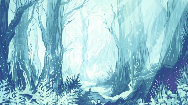 Backgrounds for your Visual Novel by Irich5 - Visual novel, Gamedev, Background, Forest