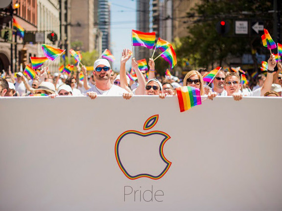 Gays rule the world - Gays, Apple, Android, Tim cook, LGBT, Gay Pride, Rainbow, Longpost