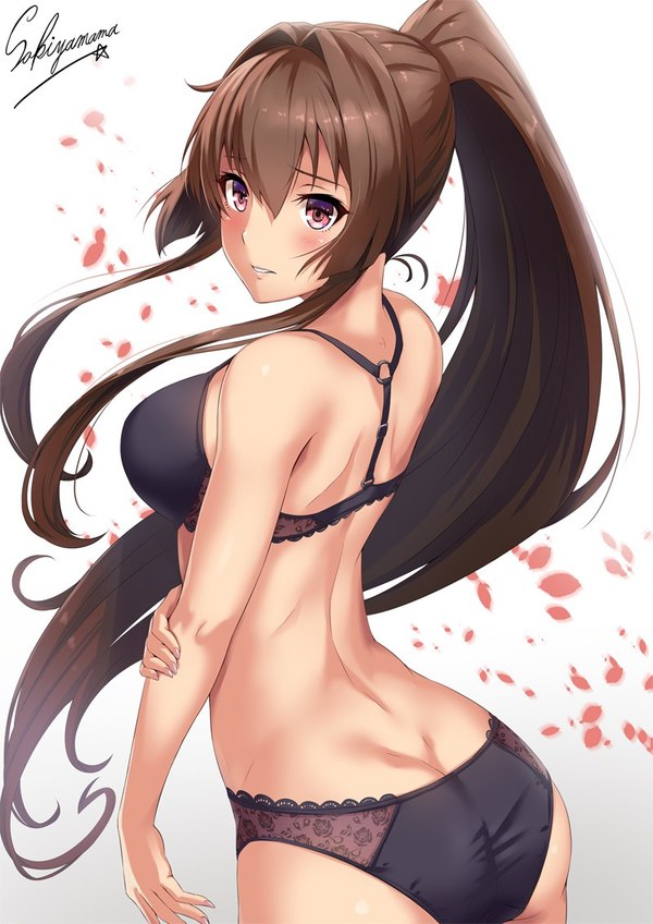 Anime Art - NSFW, Anime art, Anime, Anime girls, Yamato, Kantai collection