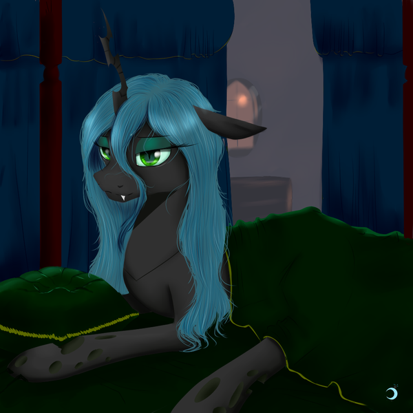 Good morning, my queen My Little Pony, Queen Chrysalis, Ruanshi