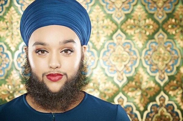 The youngest woman with a beard - Beard, , Girls, Bearded woman
