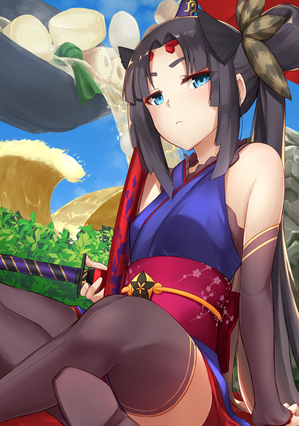 Anime Art 958 , Anime Art, Fate, Fate Grand Order, Miyamoto musashi, Ushiwakamaru