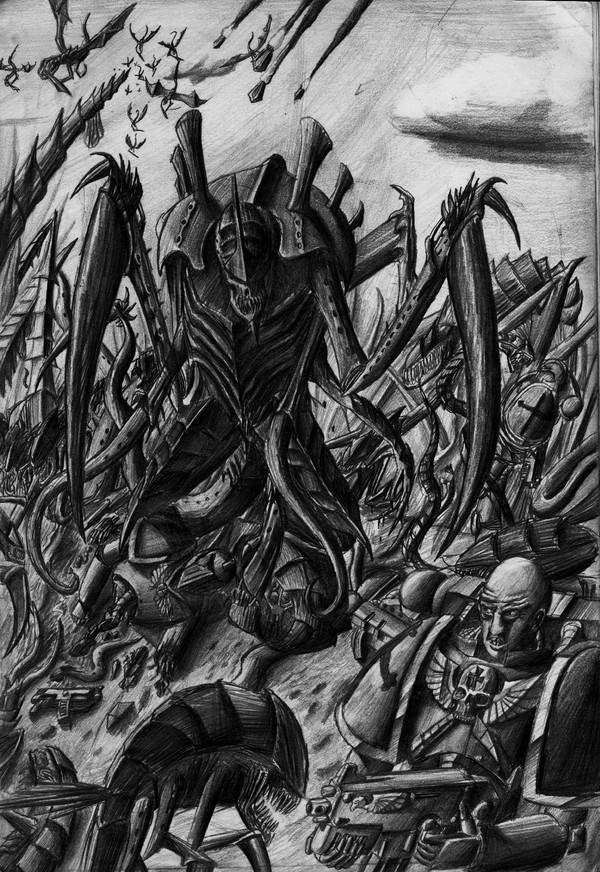  Tyranids, Wh Art, Warhammer 40k, Old Warhammer, 