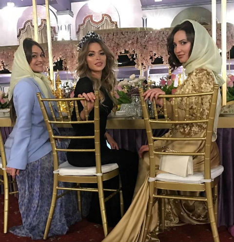 Navka, Buzova and Nyusha danced lezginka for Ramzan Kadyrov - My, Olga Buzova, , Alyona Vodonayeva, Fashion show, Ramzan Kadyrov, Nyusha, Yana Rudkovskaya, Longpost, City Grozniy