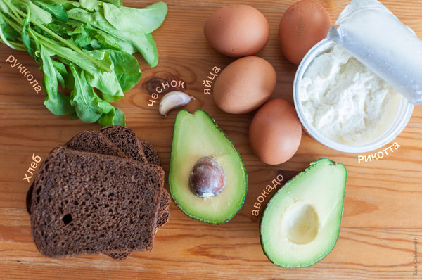 Lovely morning toast with avocado and egg - My, Recipe, Breakfast, Food, Avocado, GIF, Longpost