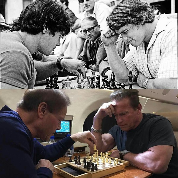 Chess 40 years later - Arnold Schwarzenegger, Chess, Franco Colombo