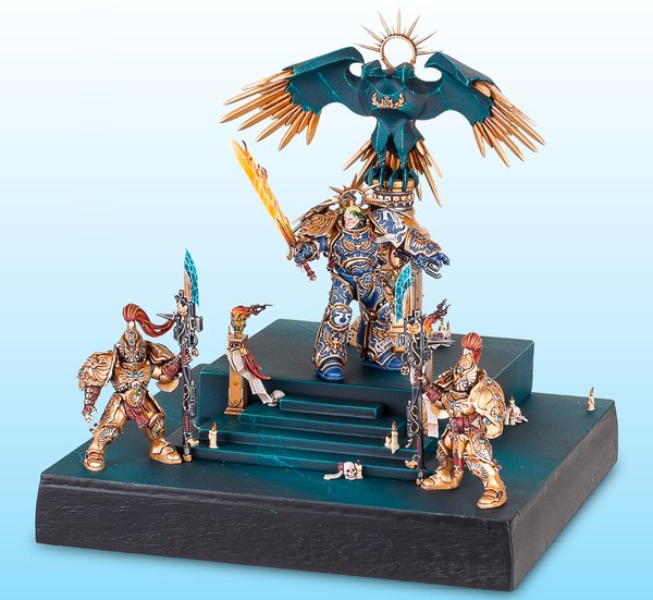 'Eavy Metal:  "  " Warhammer 40k, Wh miniatures, Gathering Storm, Rise of the Primarch, Roboute Guilliman, Adeptus Custodes, 