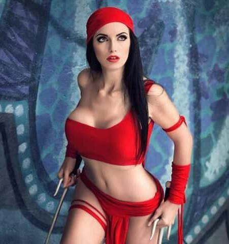 Gorgeous Elektra - Electra, The photo, Comics, Cosplay