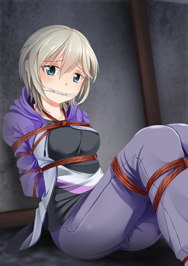 Anime Art - Anime, Anime art, The idolmaster, Idolmaster Cinderella Girls, Anastasia (idolmaster), Bondage