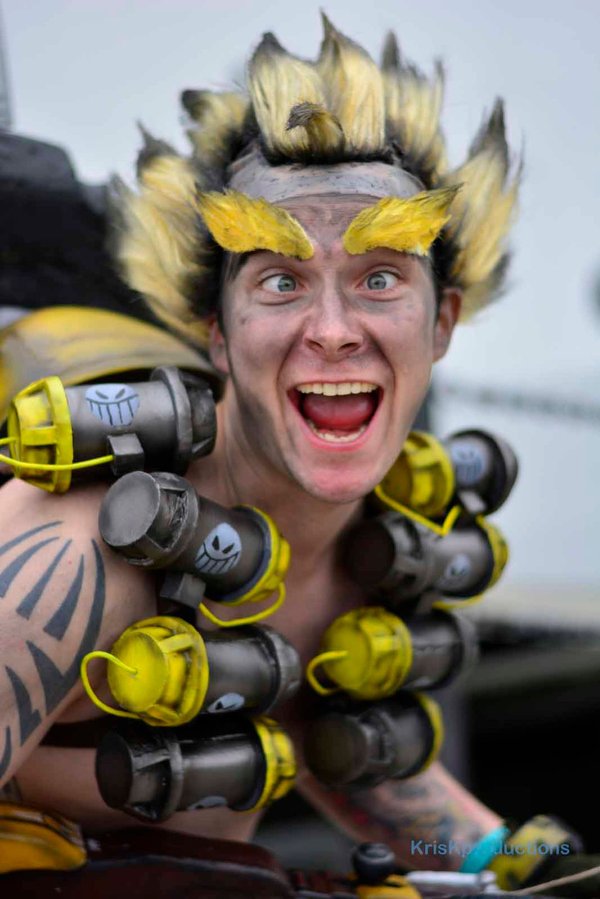 Косплей Крысавчика - Overwatch, Junkrat, Косплей, Cosplay overwatch, Крысавчик, Длиннопост