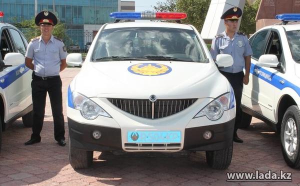 What does the police of Kazakhstan drive - Atyrau, Kazakhstan, Longpost, Car, Police