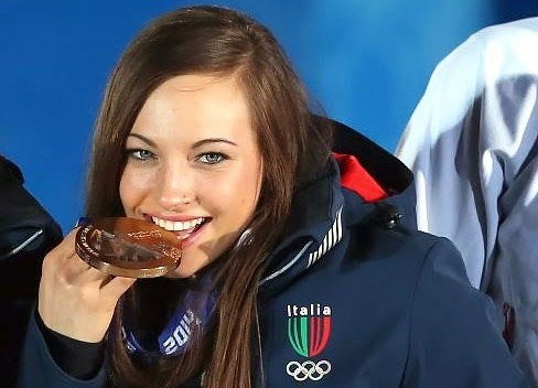 Masseur Dorothea Wierer, in whose place everyone would like to be - Sport, Biathlon, Girls, Italy, beauty, Video, Longpost